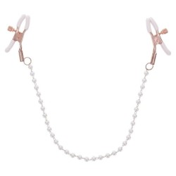 S&M Peaches Ôn CreaMe Pearl Nipple Clamps